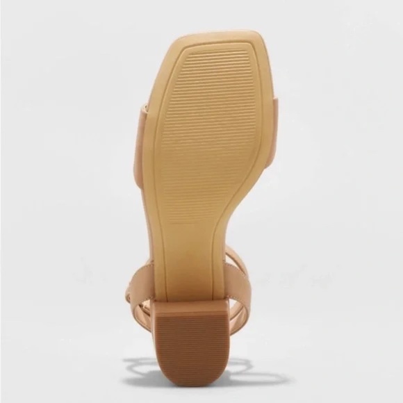 NWT A New Day Sonora Heels - Light Beige - Size 7 - Picture 4 of 4